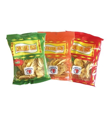 CHIPS PLANTAIN  EPICE PIMENTE ( 1 PAQUET ORANGE)